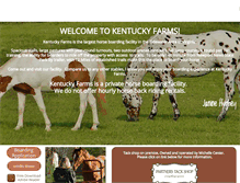Tablet Screenshot of kentuckyfarms-va.com
